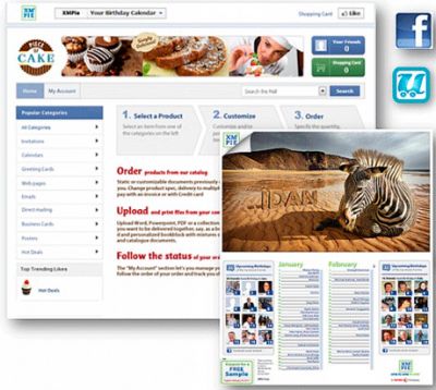 XMPie abre novos fluxos de receitas para os clientes habilitando a integração Web-to-Print com Facebook
