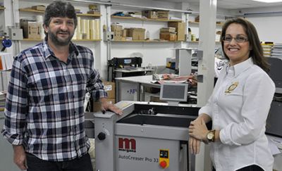 Compulaser investe em sistema de vinco Morgana Autocreaser