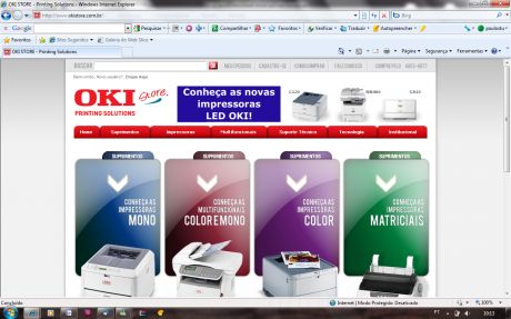 OKI Printing Solutions lança loja virtual no Brasil