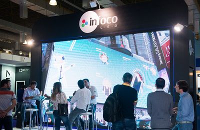 InFoco LED destaca painéis de LED na FESPA Brasil 2016