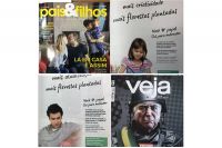 Campanha Two Sides aparece nas revistas Veja e Pais & Filhos