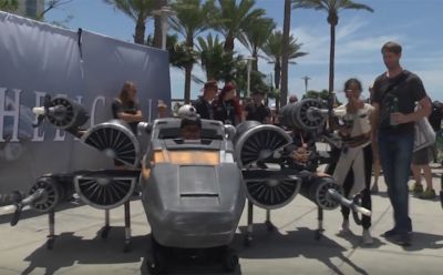 Massivit 3D constrói traje especial de Star Wars em cadeira de rodas para criança