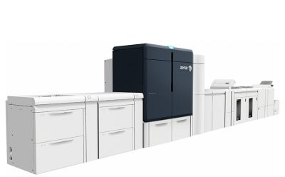 Novo front-end digital Fiery para a Iridesse Production Press da Xerox oferece impressão brilhante em seis cores