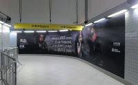 Epson promove campanha em metrô com impressão de grande formato
