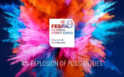FESPA Global Print Expo 2019 retorna a Munique com uma explosão de possibilidades 