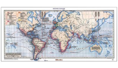 Koenig & Bauer resgata arte de cartografia em projeto especial