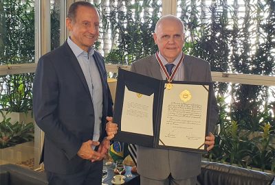 Fiesp entrega título de comendador da Ordem do Mérito Industrial ao Dr. Levi Ceregato
